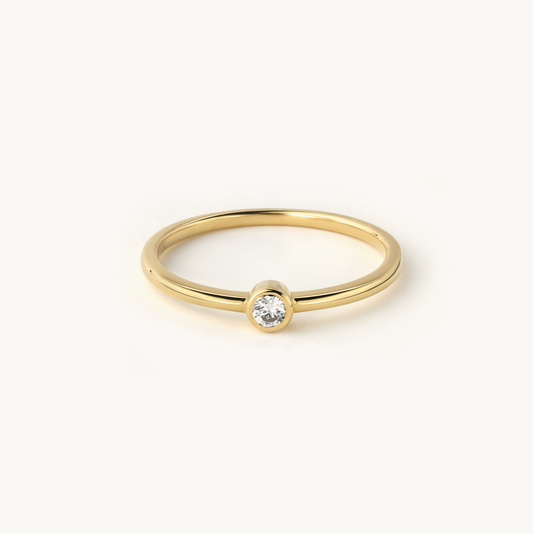 Solo Diamond Ring