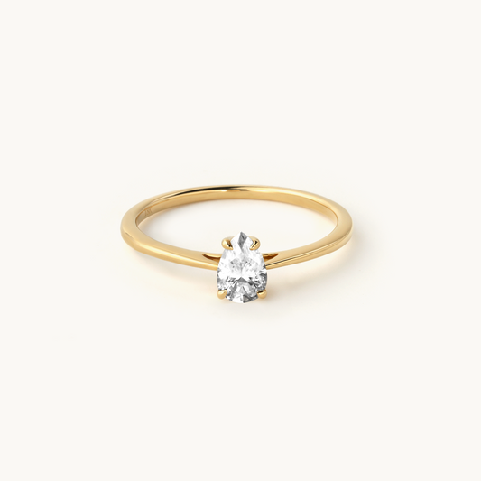 Dainty Teardrop Ring