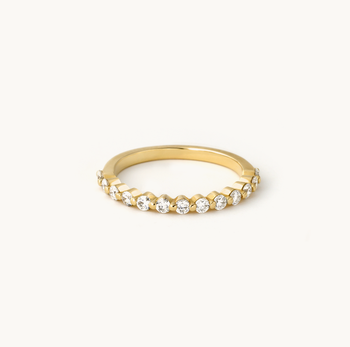Diamond Half Eternity Ring