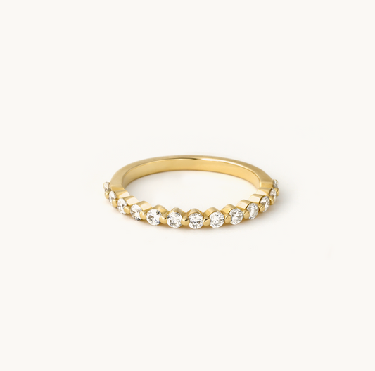 Diamond Half Eternity Ring