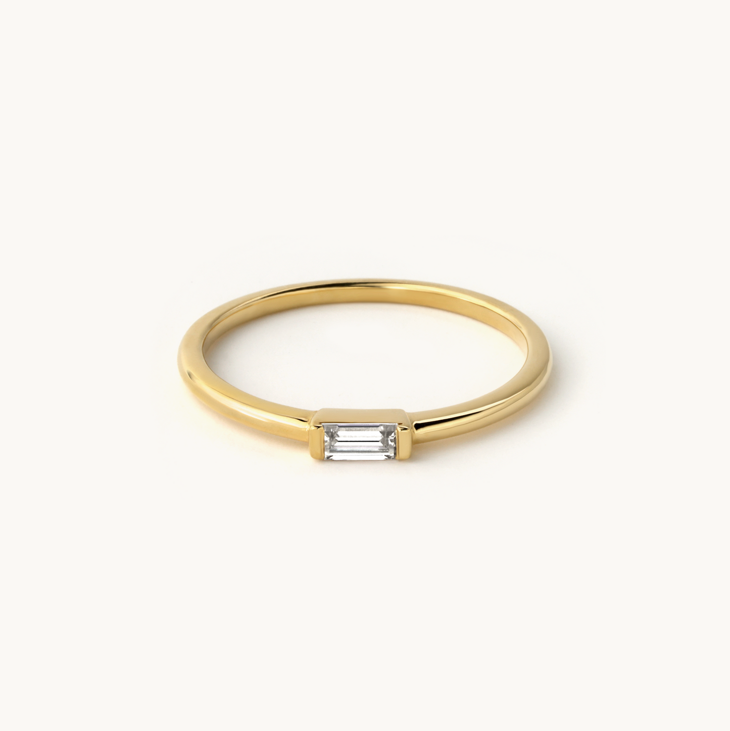 Dainty Baguette Ring