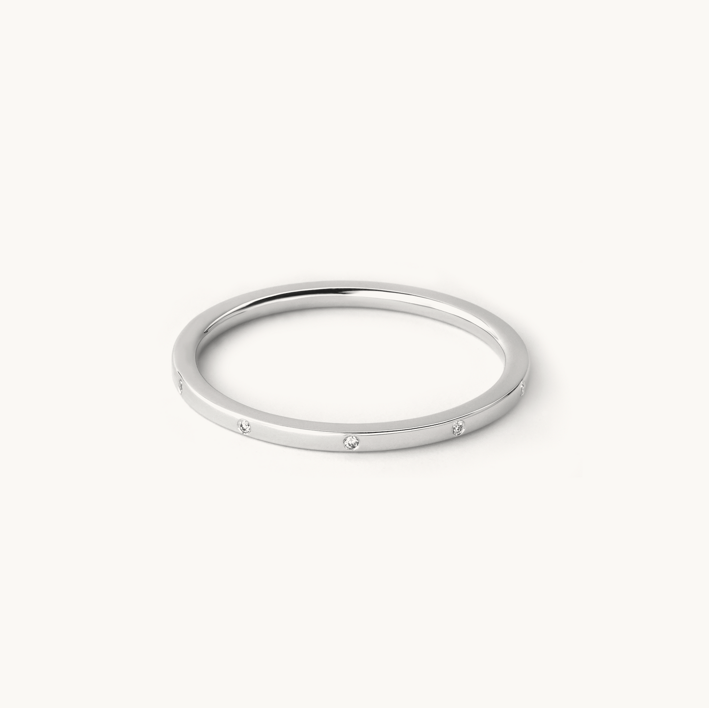 Ultra Thin Diamond Ring